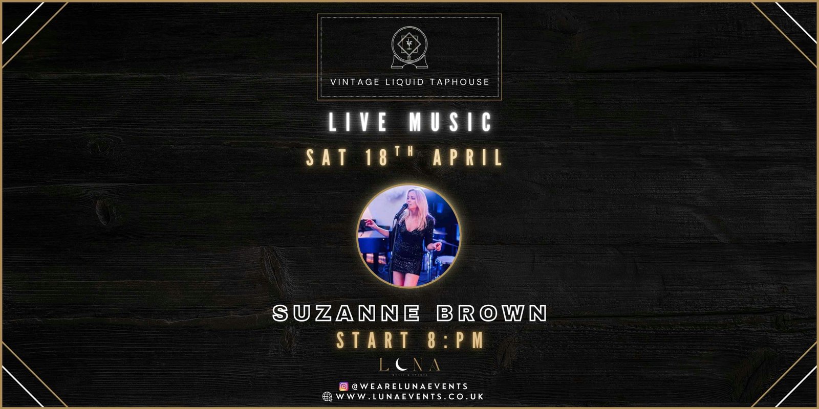 Suzanne Brown at Vintage Liquid Taphouse at Vintage Liquid Taphouse in Burntwood